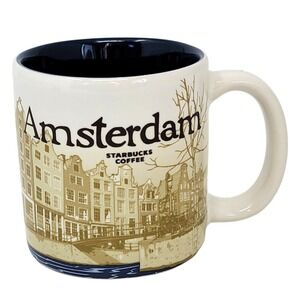 Starbucks Amsterdam 3oz Demitasse Demi Mug Espresso Global Collector Series 2017